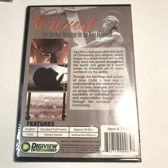 Lot of 14 DVD Videos Jesus Christ Message Teachings Christianity Gospel Easter - Picture 7 of 7